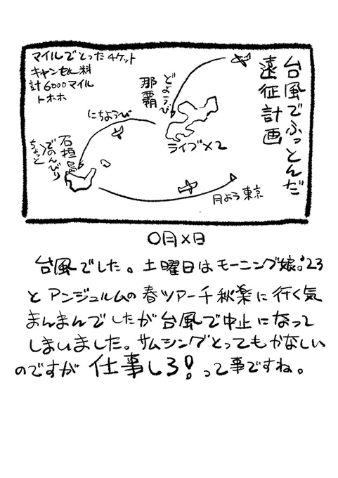【更新】サムシング吉松さん(  )のコラム「サムシネ!」の最新回を更新しました。|第440回 台風でふっとんだ遠征計画 animestyle.jp/2023/06/06/244… #アニメスタイル #サムシネ