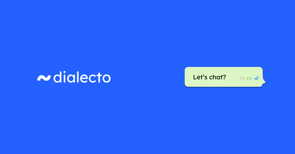sideprojectors's tweet photo. Side project showcase - check out Dialecto - Conversational commerce suite for eCommerces. Turn every chat into opportunity. - https://t.co/u2rH1TbBLX @sideprojectors #sideproject #makers #entrepreneur #dialecto https://t.co/qdKKaPP9JI