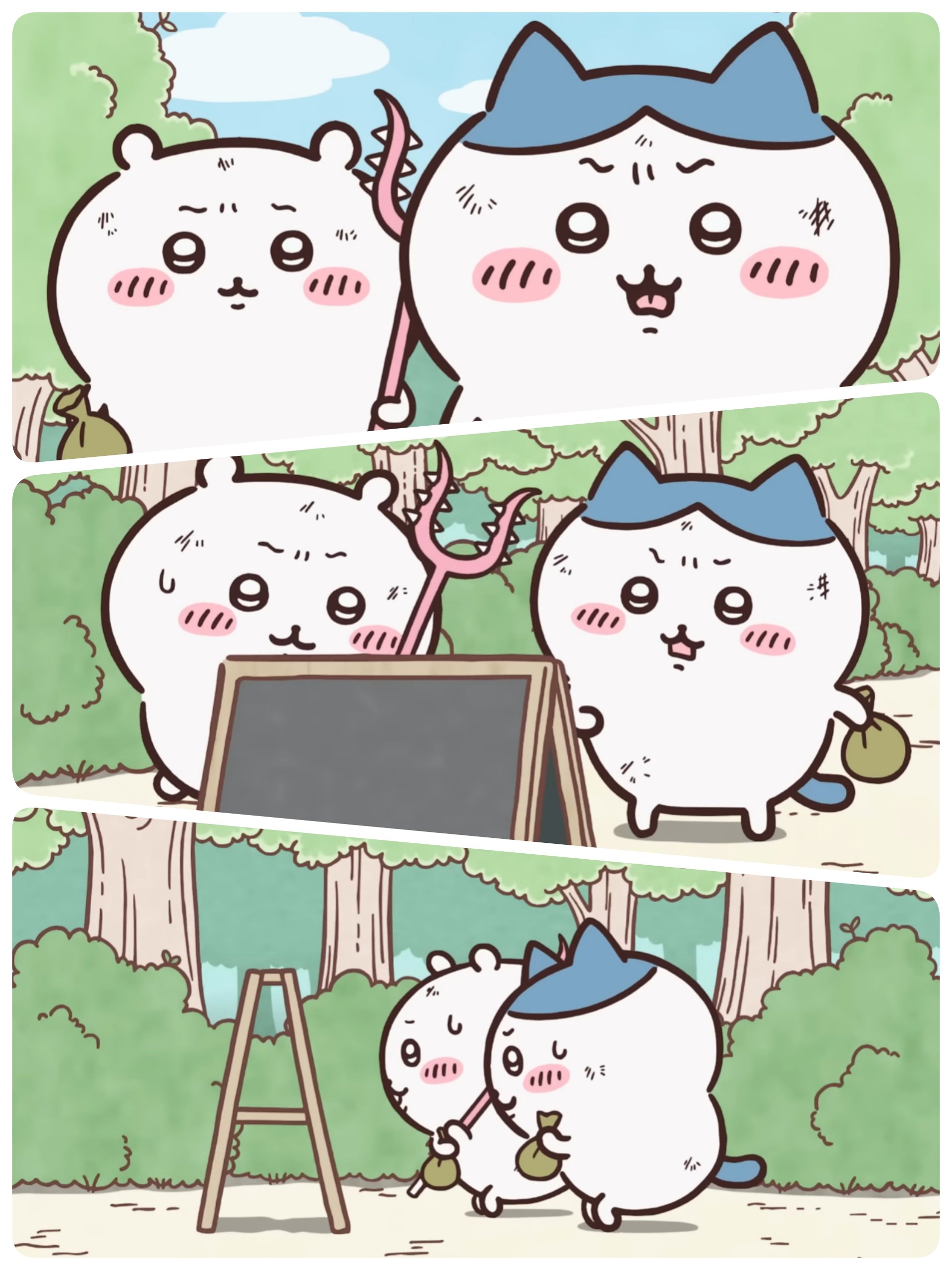 ハチワレにしか目がないの ちいかわ💫アニメ火金 on X: 