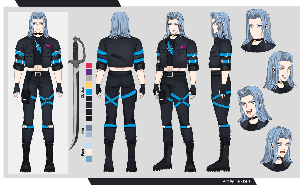 Gasskett's tweet photo. WHAT AN AMAZING STREAM OMGGGGG!! Thank you everyone for your support on this new step in my stream journey!! Here is my ref sheet by the amazing @maruberii_6 check them out and support them, they're fantastic!! #VTuber #ENVtuber #VTuberUprising https://t.co/nFhb1KSDty