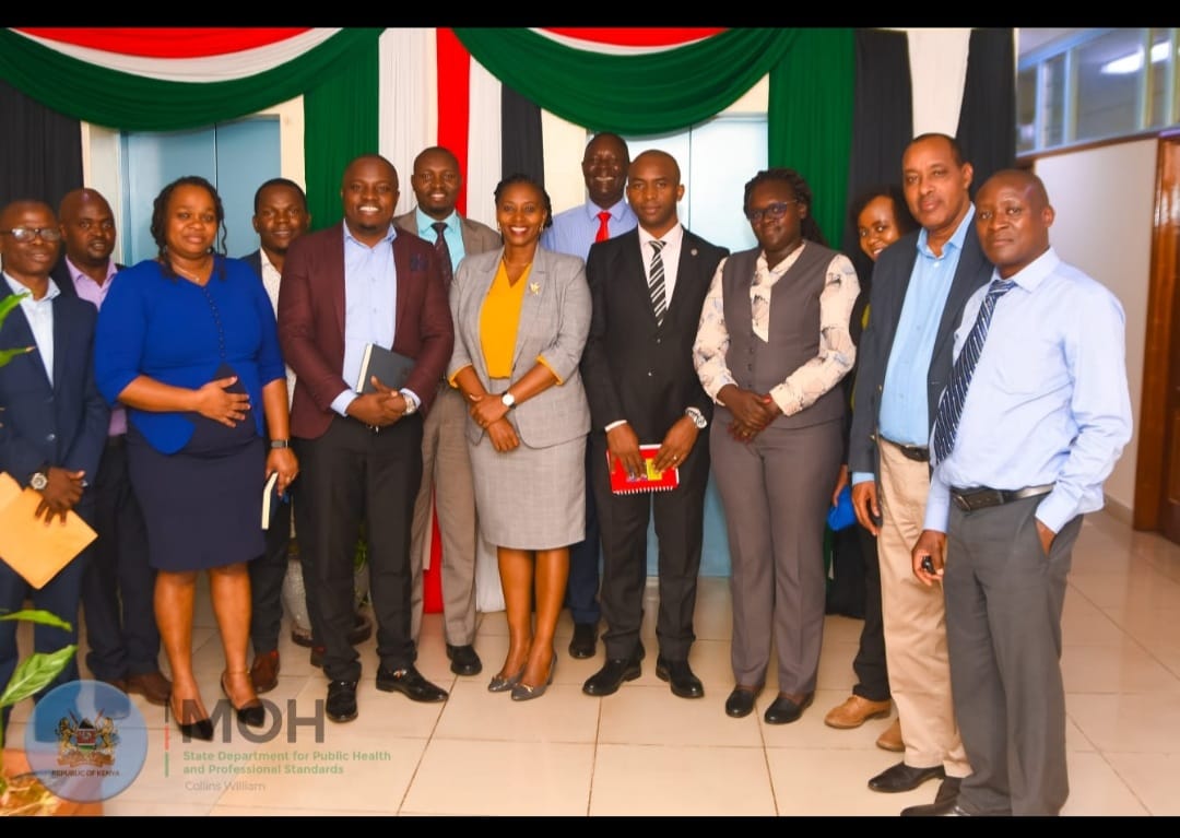 AnnIsaac16892's tweet photo. With @phealth_kenya @muthonikenya discussing crucial matters. Thanks madam PS. A lady full of wisdom and knowledge and working towards change. https://t.co/x71Q3l9WRE