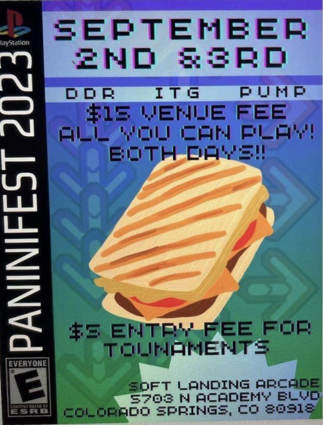 PANINI FEST HAS BEEN ANNOUNCED!! 
9/2 - 9/3! Go sign up for one of my favorite tournaments ever! This year is gonna be amazing! 

SIGN UP! ⬇️⬇️⬇️⬇️

start.gg/tournament/pan…