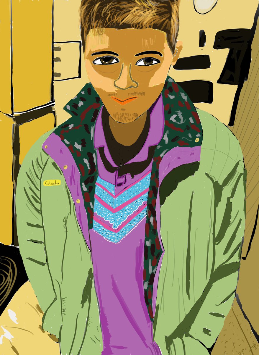 jameswhite on Twitter "Check out my drawing. I’m Van Gogh. Very cool