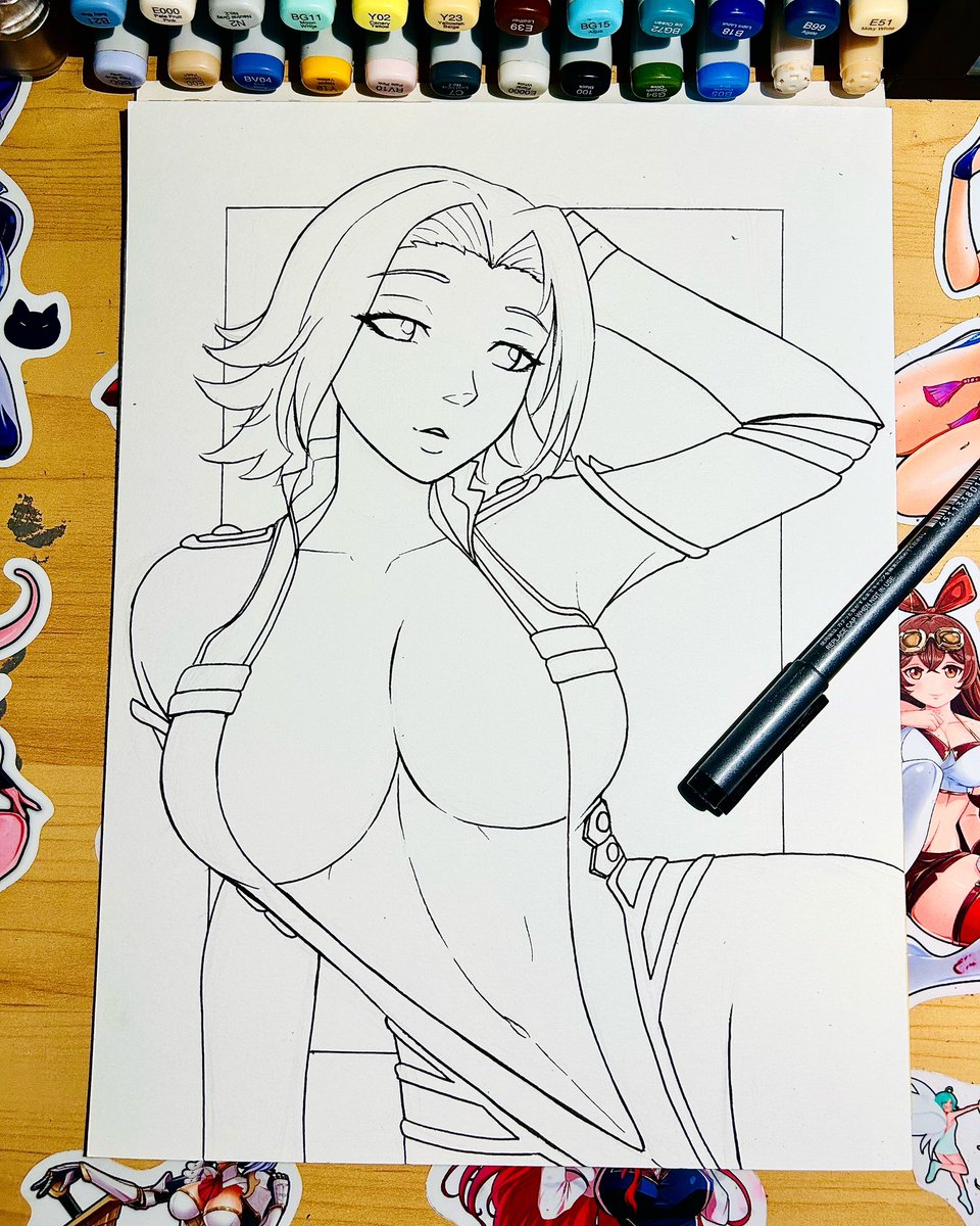 Livestream tomorrow at 8:00 on twitch!🔥

m.twitch.tv/jtheconcept

#anime #manga #lineart #traditionalart #mangaart  #artist #art #fanart #drawing #animeart #kallencodegeass #kallen #codegeass #animeart #cute #jtctuesdays #copicmarkers