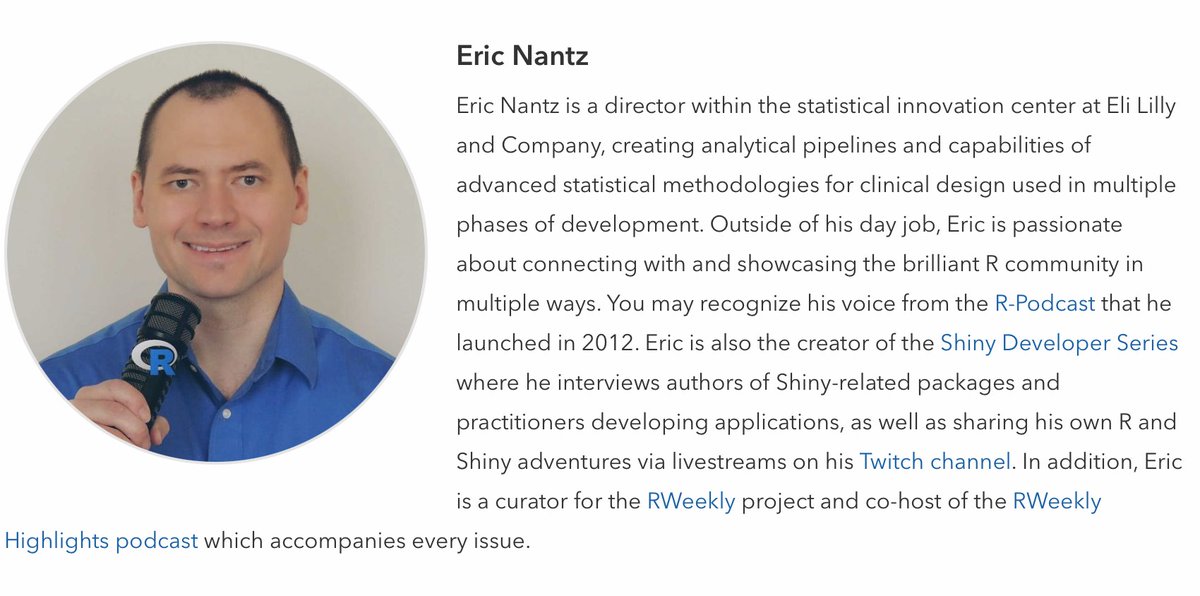 R Medicine (@r_medicine) on Twitter photo At 1 PM ET on Thursday, June 8, Eric Nantz of <a href="/theRcast/">The R-Podcast (Eric)</a> will LIVE CODE a dataset analysis in R. Join the Twitch stream and watch as he builds a proper Table 1, outcome tables, and possibly a predictive model? #rstats #RMed23 At 1 PM ET on Thursday, June 8, Eric Nantz of <a href="/theRcast/">The R-Podcast (Eric)</a> will LIVE CODE a dataset analysis in R. Join the Twitch stream and watch as he builds a proper Table 1, outcome tables, and possibly a predictive model? #rstats #RMed23