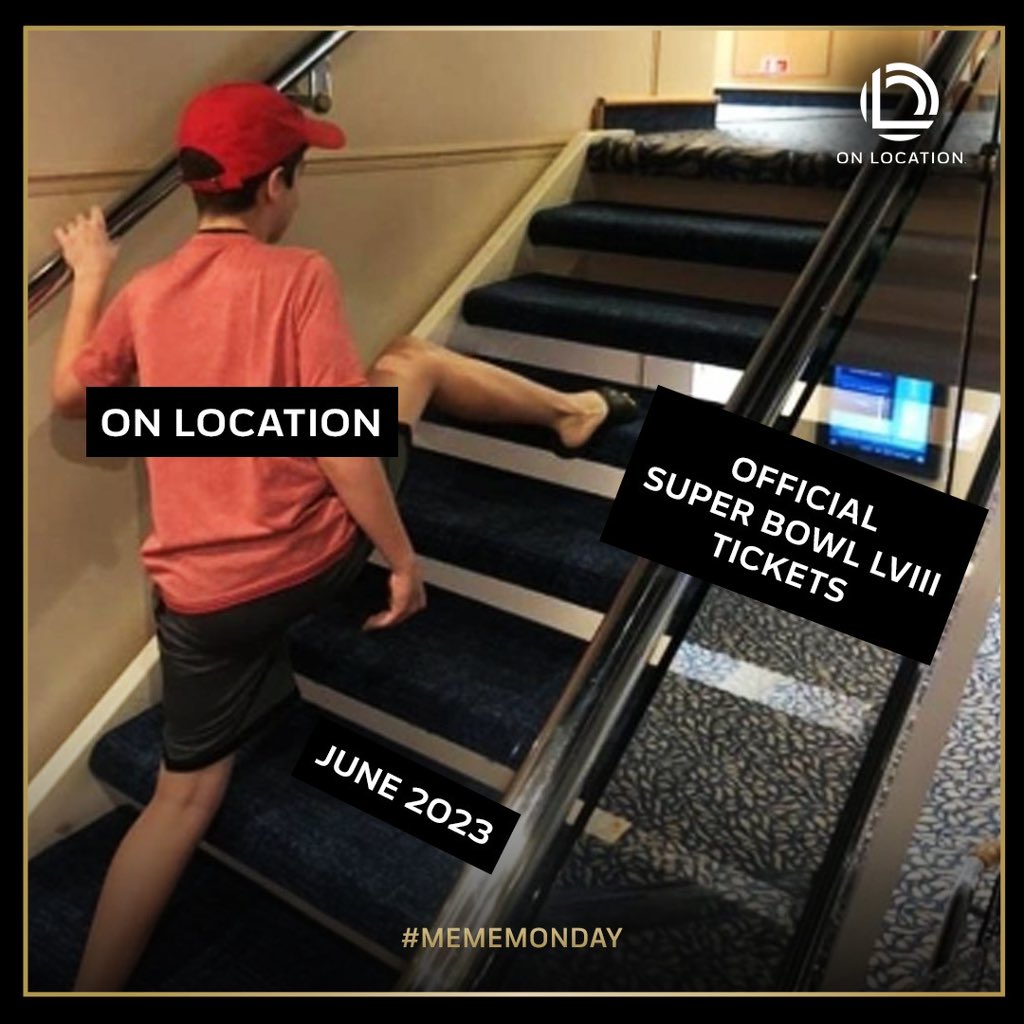 Guaranteed access to the best Sunday of 2024…TODAY 🔥 #SBLVIII #SuperBowlLVIII #OnlyWithOnLocation #MemeMonday 

Learn more 🔗 onlocationexp.com/nfl/super-bowl…