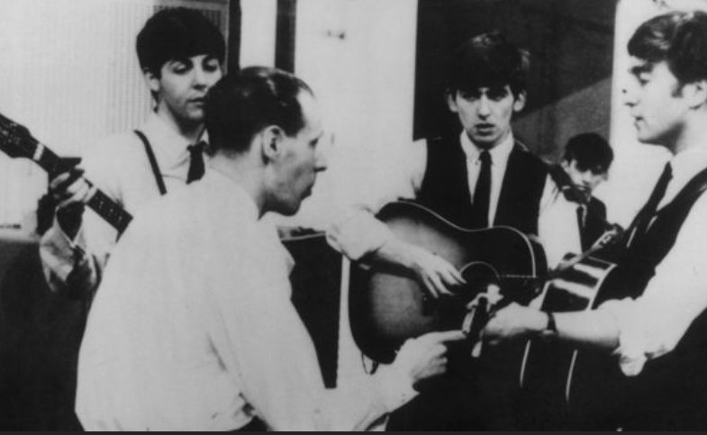 🎶 #OTD in #Music #History 6 June 1962, #TheBeatles first recorded at the EMI studios at #AbbeyRoad, London. With #PeteBest on drums, they recorded 'Besame Mucho', ‘Love Me Do’, ‘PS I Love You’, and ‘Ask Me Why’, with #GeorgeMartin producing for the first time.