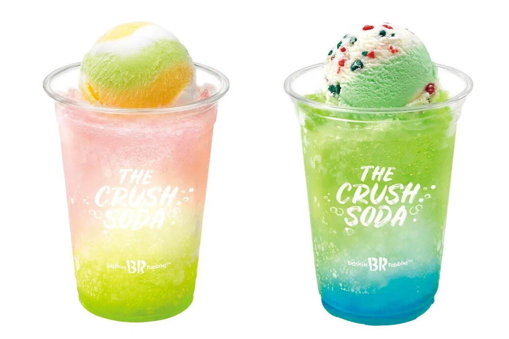 サーティーワンから夏限定のアイスドリンク「ザ・クラッシュソーダ」の新作が登場！