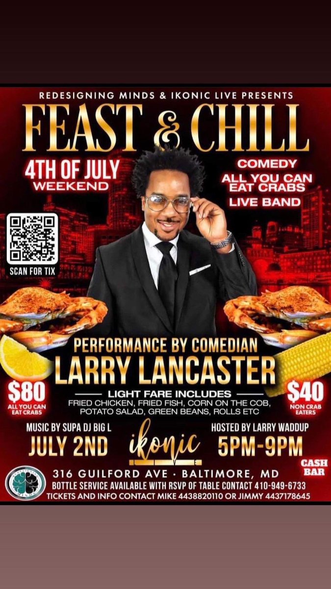 mmcrabs's tweet photo. We don’t do Crawfish… this how we coming July 2nd Tickets on sale now https://t.co/dj1ivmVIzK