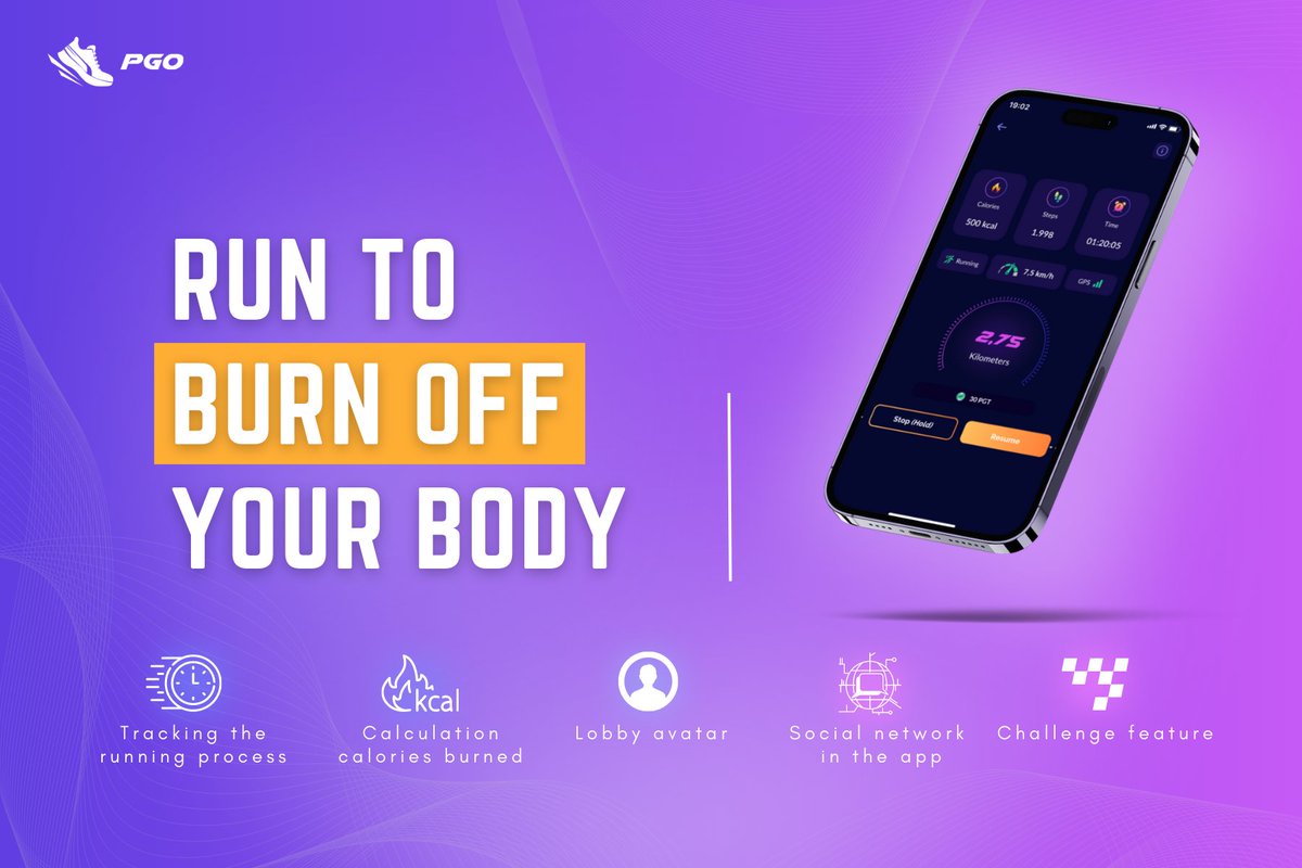 pgoforlife's tweet photo. 💡In an effort to connect and track the running community, #PGO has integrated extremely interesting technologies
🔰Track #running distance, record speed, and count steps
🔰Keep track of the number of #calories burned
🔰Lobby avatar
🔰Social network in the app
🔰Competitive mode https://t.co/SyV9pnLVk6