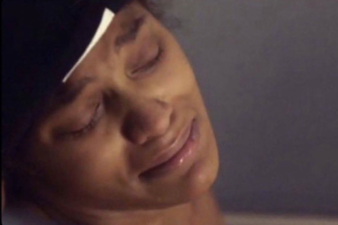 Him: “turn around” 

Me: