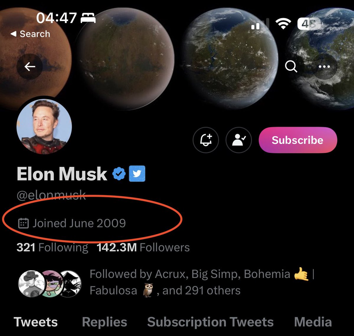 fabioraphael's tweet photo. A year before @elonmusk shows up here! https://t.co/8HmIuJj0gF