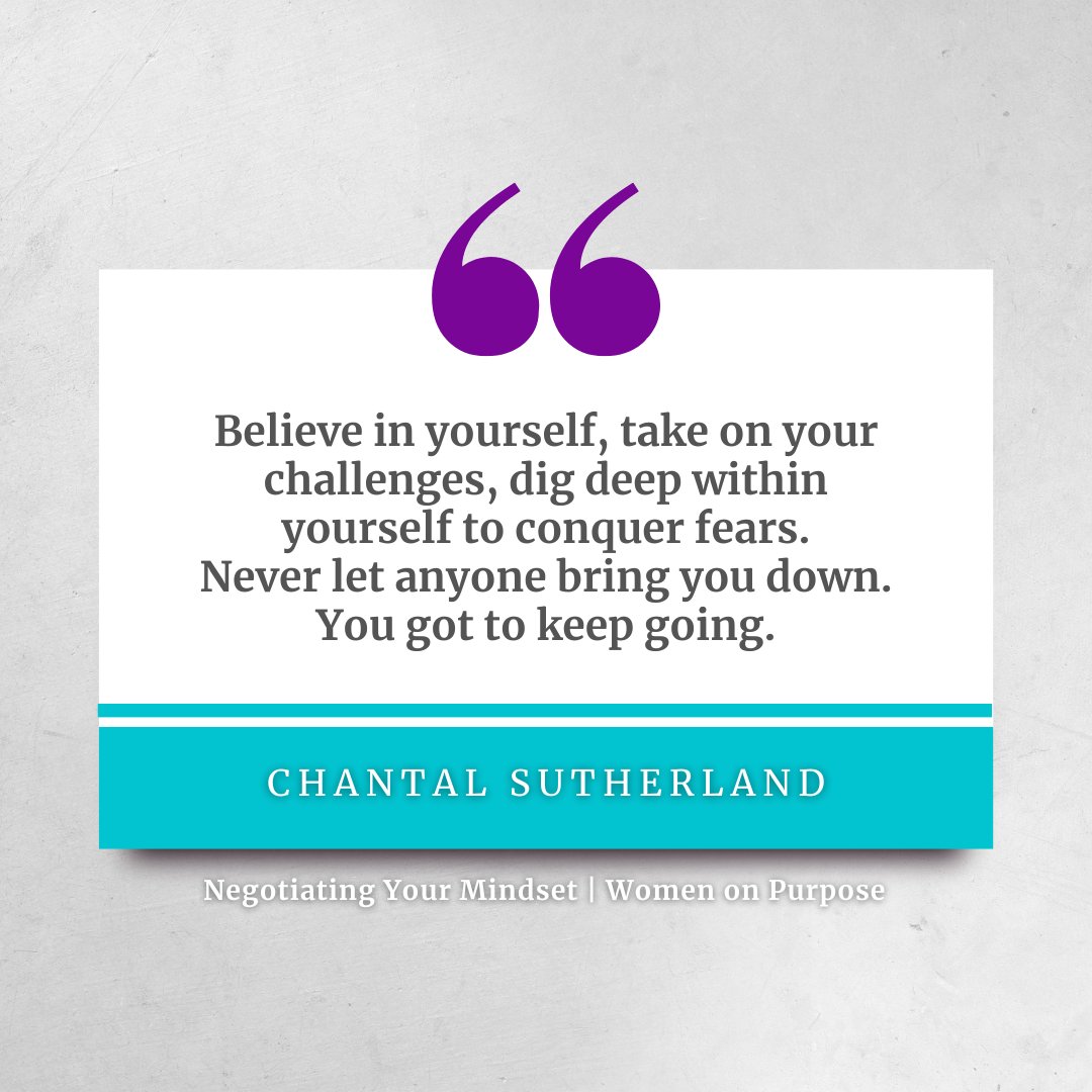 WomenOnPurpose1's tweet photo. Believing in oneself is essential in every discussion. You must have faith in your skills, be ready to face any obstacles that may emerge, and be willing to work hard to face your anxieties. 

#HERsuasion #negotiation #negotiatingtips https://t.co/rOY3dChsPF