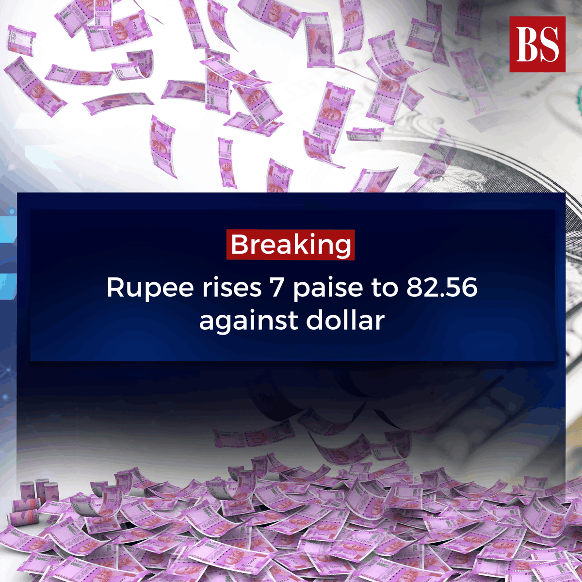 Rupee rises 7 paise to 82.56 against US dollar in early trade.

#RupeeVsDollar #IndianEconomy #Dollar #Rupee