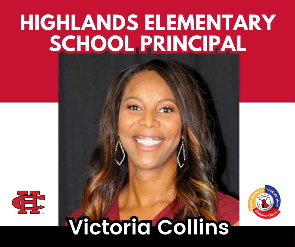 cedarhillisd's tweet photo. Victoria Collins has been approved to serve as the principal of Highlands Elementary School.

Learn more: https://t.co/g8JBNBxxDa https://t.co/kyt2HfyXY7