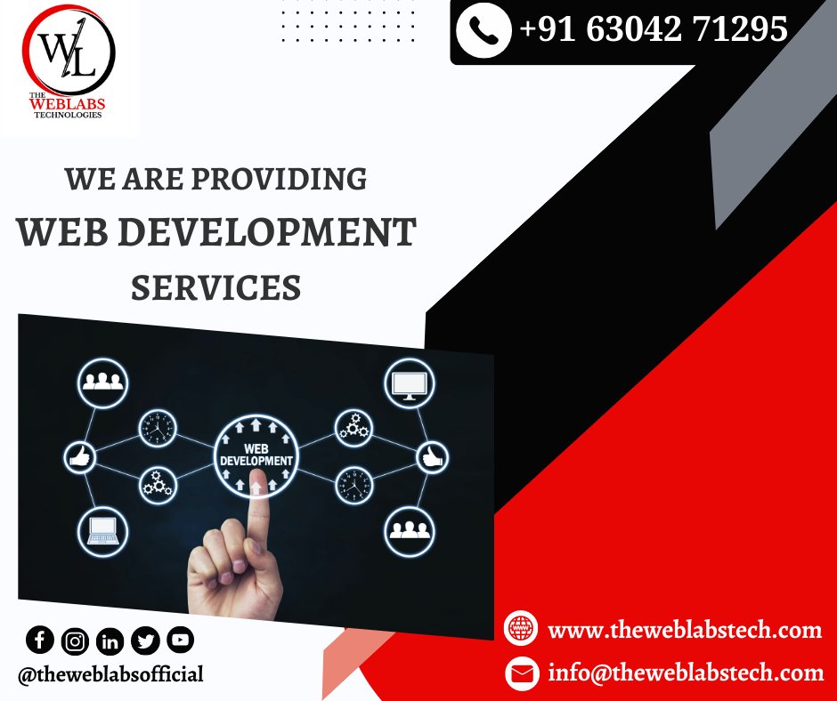 TheWebLabsTech's tweet photo. WE ARE PROVIDING #WEBDEVELOPMENT SERVICES
Contact Us:
📷+91 63042 71295
📷https://t.co/KJqO65N5qB
📷 info@weblabstech.com
#theweblabstech #guntur #socialmedia #digitalmarketing #theweblabstechnologies #business #brand #businessprotocols #businesspromotions https://t.co/9gWi2MRaQV