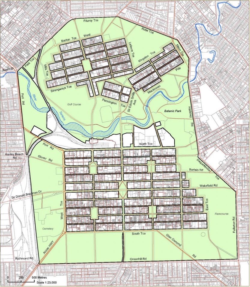 MrRexPatrick's tweet image. Nowhere else in the world is there a city that lives inside a Park. Colonel Light’s long sighted vision for Adelaide contrasts starkly with @PMalinauskasMP short sightedness. Light saw greatness in the Park Lands. Our Premier only sees free land for his pet projects. 2/2 #saparli
