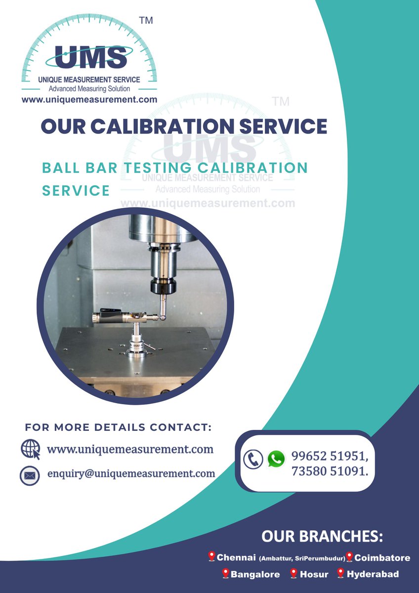 CNC Machine Calibration (Ball Bar Testing)
#cncmachine #ballbartesting #CalibrationServices