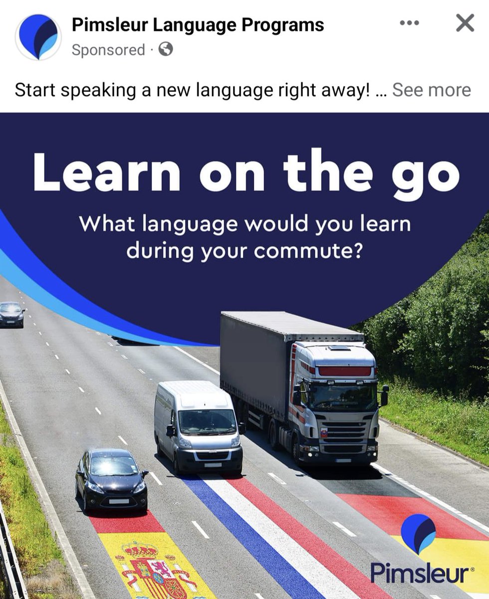 What the ever-loving Hell, <a href="/Pimsleur/">Pimsleur</a> ‽ I cannot fathom the level of disregard for human life it takes to encourage anyone to STUDY ANYTHING while OPERATING A MOTOR VEHICLE!