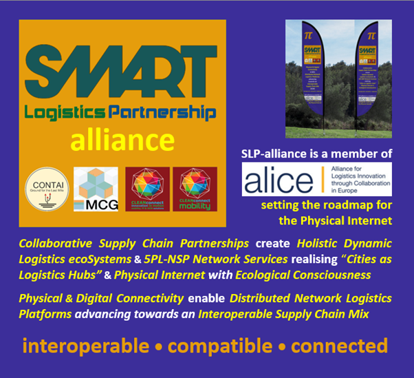 #SLP_alliance (#SmartLogisticsPartnership) – #interoperable • #compatible • #connected
will present at #IPIC2023, Athens, Greece
@IPIConference 

Join us on 14th June, SESSION 5.D from 16.30 to 18.00 – automated #LogisticsNetworks & #operations enabled by #AutomatedVehicles