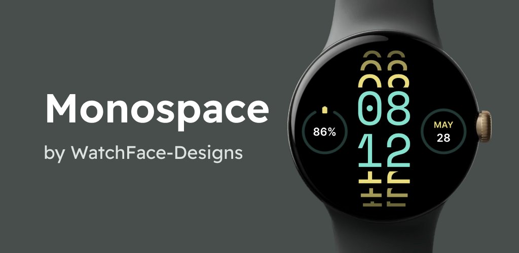 wf_designs's tweet photo. Monospace by WatchFace-Designs for Wear OS

Play Store:
https://t.co/Ym1K0d8413

Compatible with devices like Galaxy Watch 5 or Google Pixel Watch

#GalaxyWatch5 #galaxywatch #pixelwatch #wearos #GooglePlay  #watchface https://t.co/OhlbflVGQ0