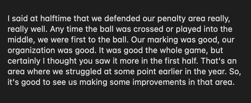 #LAvCHI #ChiStars Chris Petrucelli on the Red Stars defending in the box