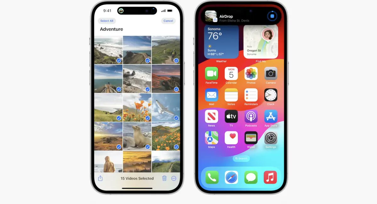 BytesGazet76191's tweet photo. 6/ Apple also made some improvements to iOS software, including a "NameDrop" feature for sharing contact info more easily. And they even enhanced the autocorrect on iPhone keyboards. No more ducking autocorrect fails! 🦆 https://t.co/AoEArzfBy7