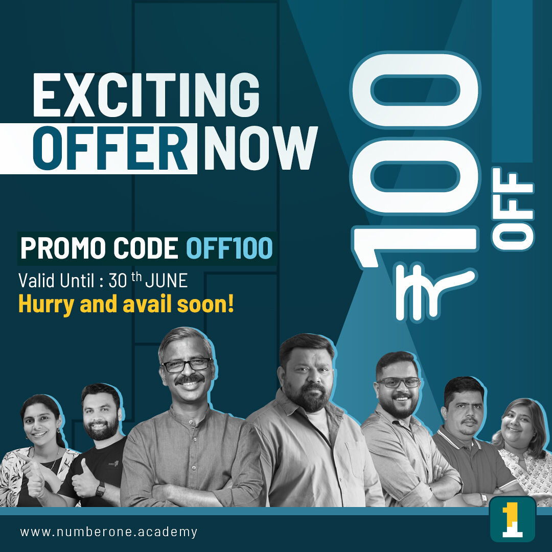 number1academy's tweet image. Purchase Any Course from NumberOne Academy Now and Avail a Discount of Rs 100 Using the Promo Code OFF100. Buy Now

#businesscourse #salescourse #marketingcourse  #businessenglish #Excelcourse #lifesuccess #numberoneacademy #BusinessSuccess #Entrepreneurship #entrepreneurmindset