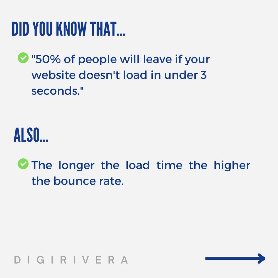 DigiRivera's tweet image. Website is the main thing if you are as a service based company, in this case, you must need to know how much time it will take for a complete load of your website so that you can work out on it easily!
.
.
#website #websitedevelopment #websiteloadtime  #digi_rivera #surat