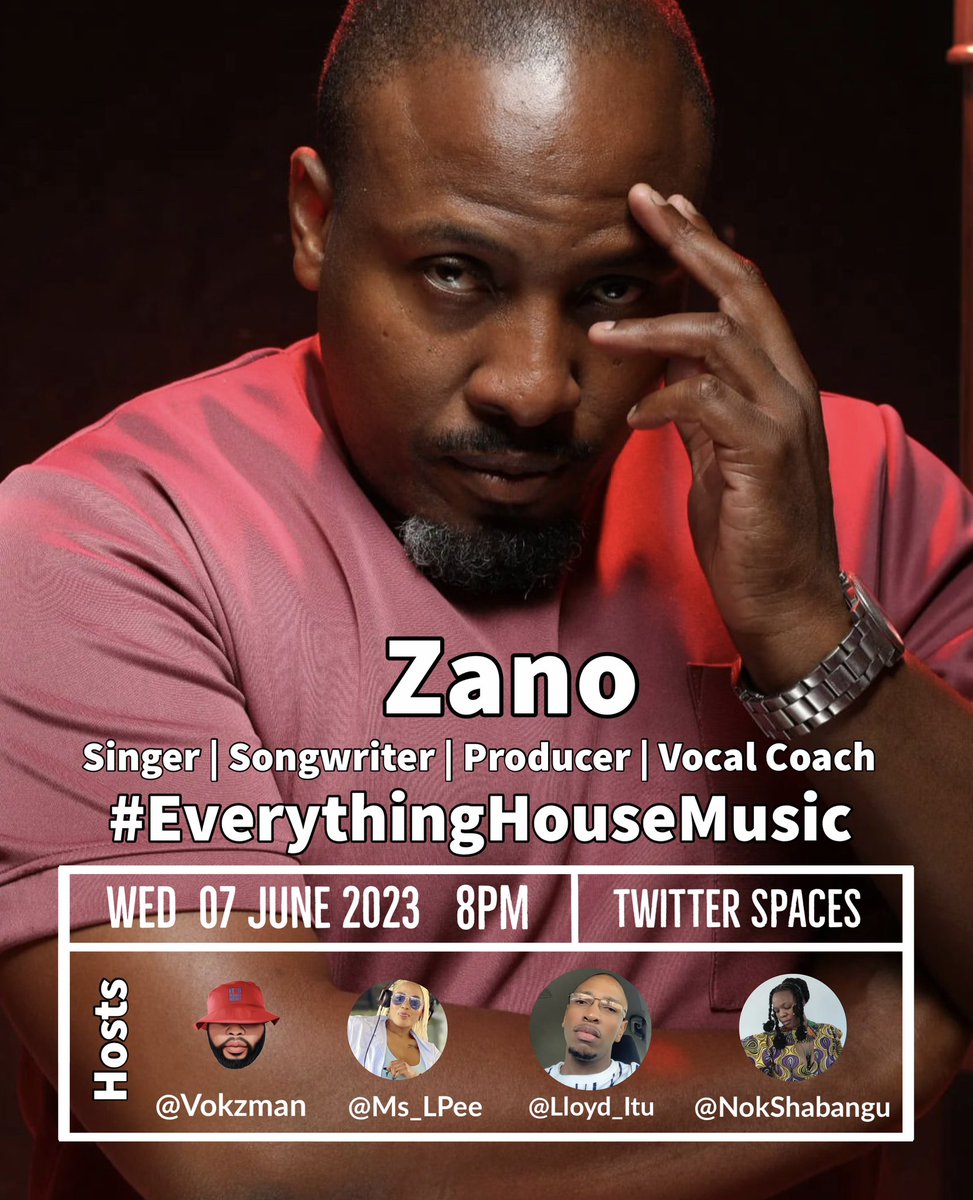 Vokzman on Twitter "RT EHM_HouseMusic EverythingHouseMusic 🎙️ with