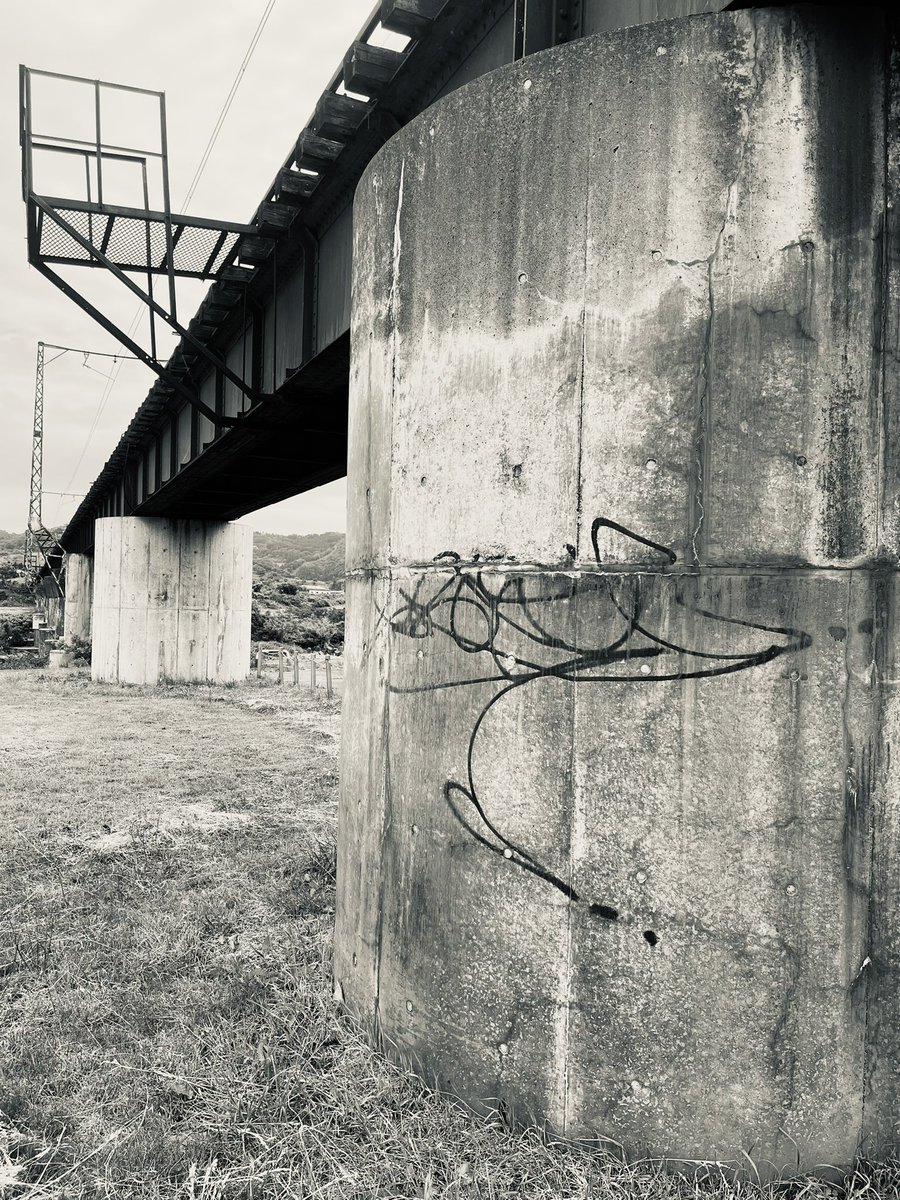 akjmwt1's tweet photo. 以前のアートがほぼ消されてて残念
#sprayart  #underground https://t.co/C77DGLQsHX