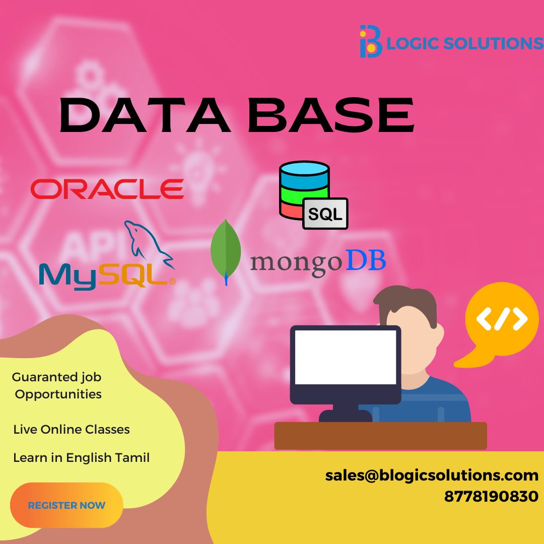 blogicsolutions's tweet image. Happy morning all, register your career @blogicsolutions to learn more software. Best institute we are providing offline and online school colleges and all sectors hurry up limited seats only.
#database #oracle #mangodb #mysql #java #c++ #porgraming #training #developemt #coding