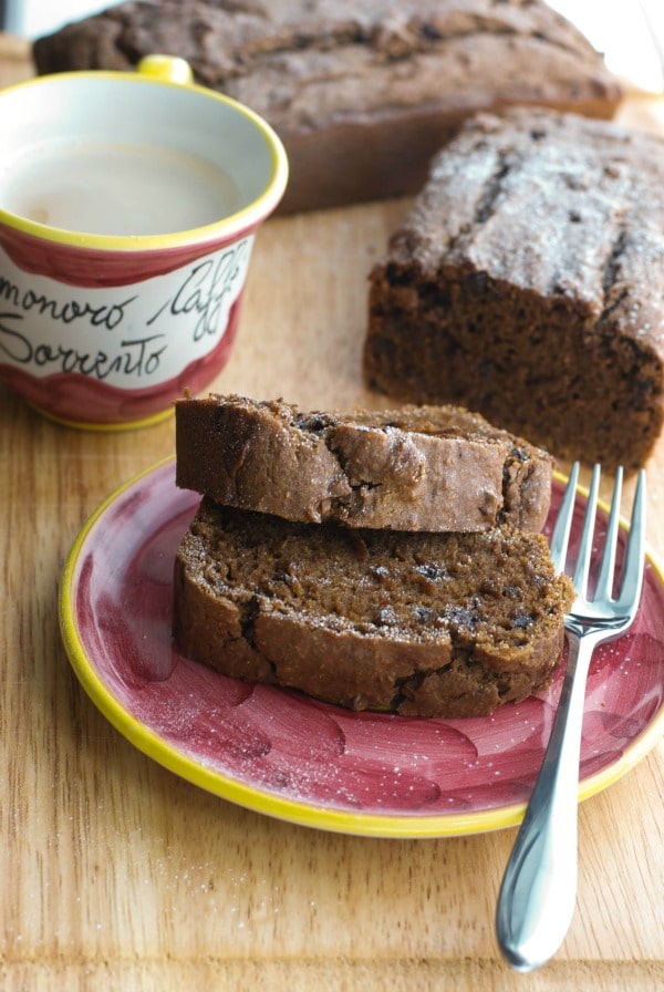 Chocolate Avocado Bread made with ripe avocados, egg whites, flour, chocolate chips and vanilla pudding is super moist and decadent. 

RECIPE--> carriesexperimentalkitchen.com/chocolate-avoc… 
#avocadorecipes