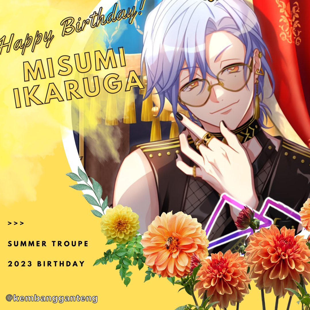 [JUNE BIRTHDAY]
[for <a href="/SankakuMisumi06/">Misumi Ikagura 📐 Semi-Hia</a> ]

Misumi-kun, happiest triangle birthday to you~ Hope you found some amazing triangle today!