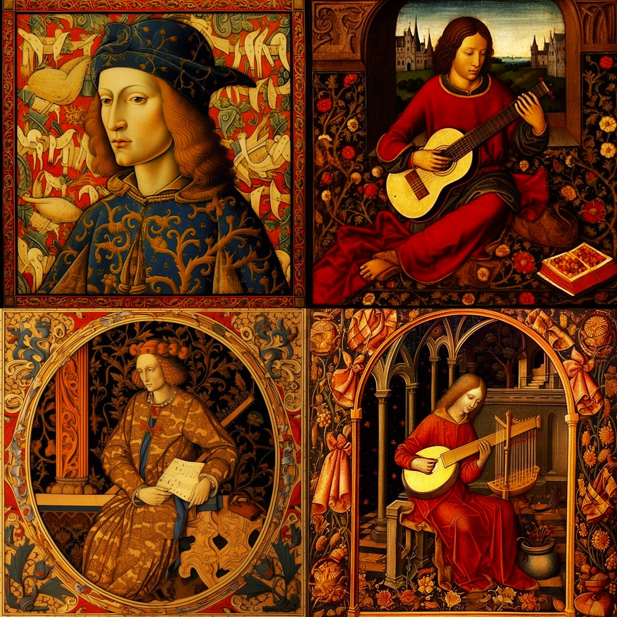 'Diving into the harmonious world of Guillaume de Machaut (1300–1377), a  French poet and composer. His contributions to music and poetry during  the Medieval period continue to inspire and captivate.  #GuillaumeDeMachaut #MedievalMusic #NowPlaying'