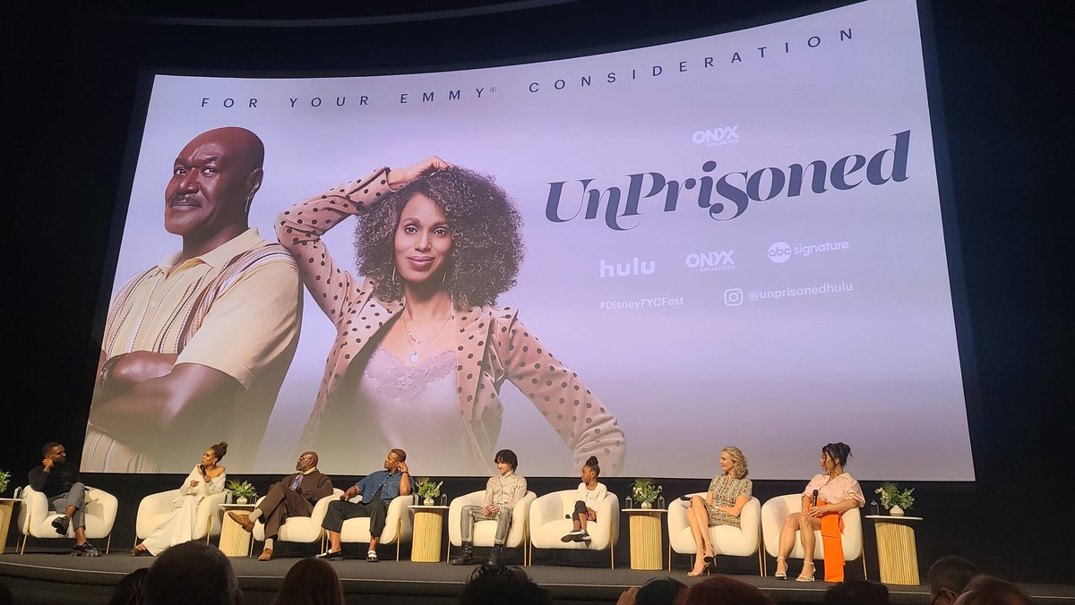 Great Night

At the DGA watching #UnPrisoned
On @hulu starring @kerrywashington 

#FYC #DisneyFYCFest 

Have you seen the show yet?