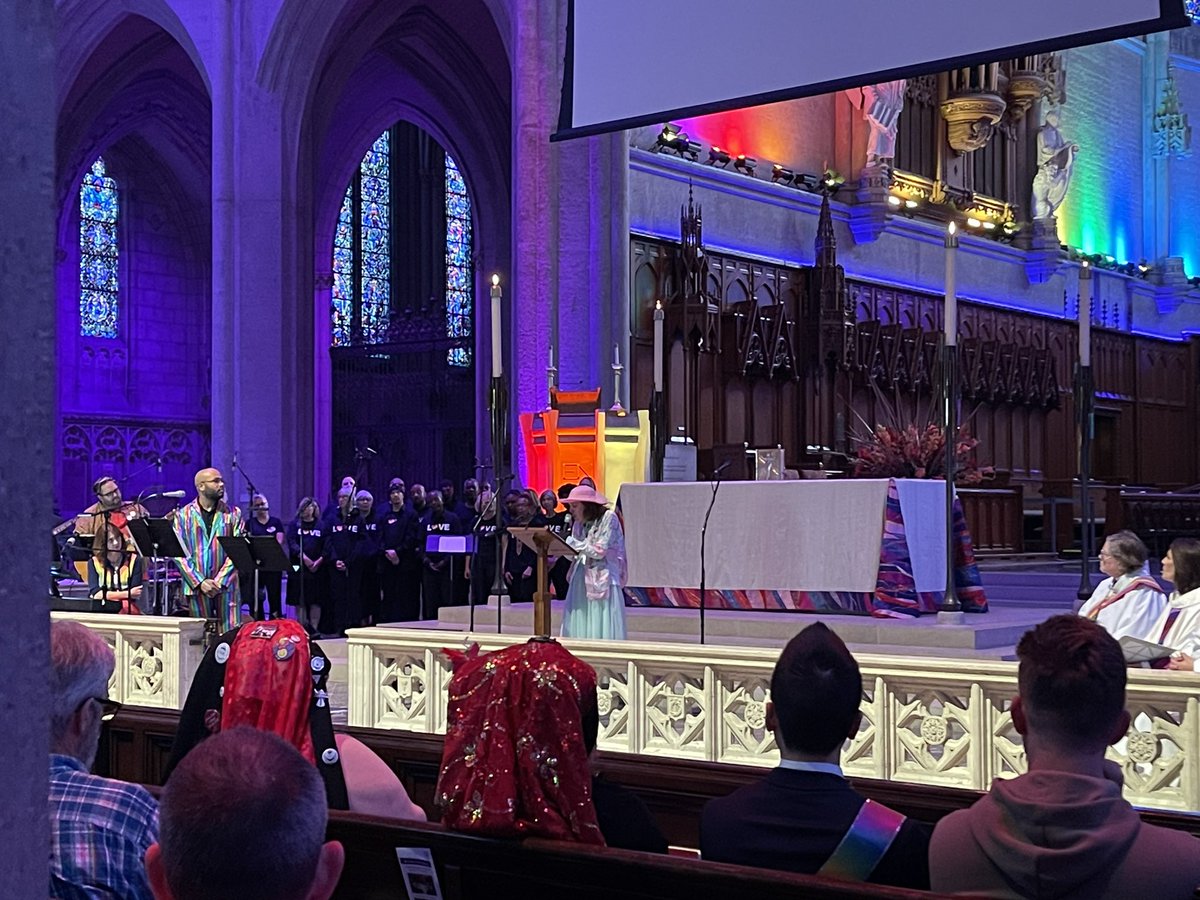 gracecathedral's tweet image. Pride Mass 2023 was great! Thanks for attending, gratitude to all those who worked to make it spectacular!

#Pride2023 #glide #SanFrancisco #nobhill