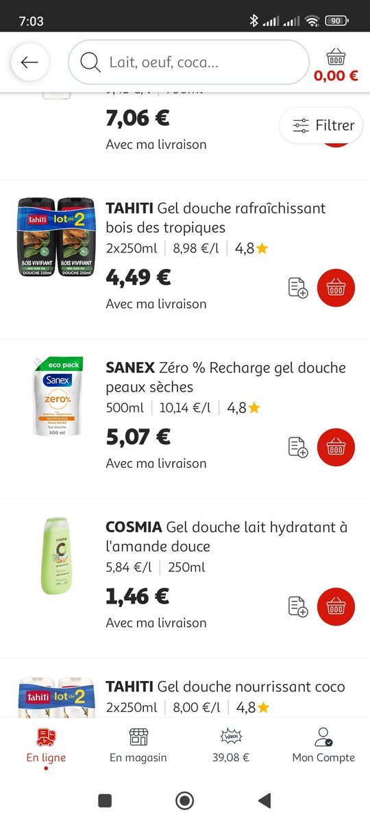 @60millions @LauraHendrikx2 Ici sur un drive Auchan on a la recharge moins cher de 1€ au prix au litre. 
Mais le souci c'est que le flacon fait maintenant 475 ml et la recharge fait 500 ml donc on se retrouve avec un reste de produits dans le pochon.