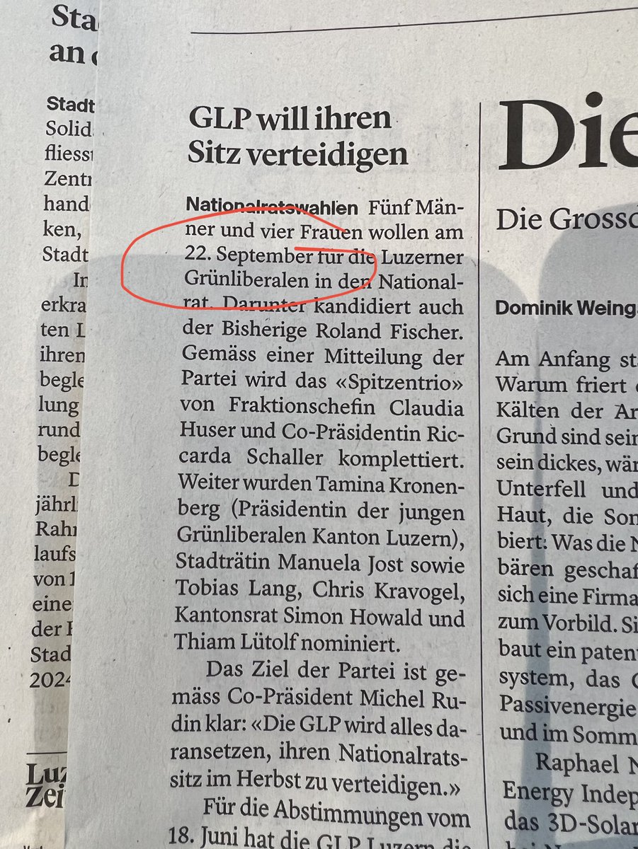 Inge Lichtsteiner (@lichtsteiner_i) on Twitter photo Die #GLP ist schnell unterwegs! <a href="/glpluzern/">Grünliberale Kanton Luzern</a> <a href="/DieMitteLuzern/">Die Mitte Kanton Luzern</a> <a href="/SRiccarda/">Sole Riccarda</a> <a href="/ClaudiaBernasc2/">Claudia Bernasconi</a> <a href="/LucaBoog/">Luca Boog</a> <a href="/LuzernerZeitung/">Luzerner Zeitung</a> Die #GLP ist schnell unterwegs! <a href="/glpluzern/">Grünliberale Kanton Luzern</a> <a href="/DieMitteLuzern/">Die Mitte Kanton Luzern</a> <a href="/SRiccarda/">Sole Riccarda</a> <a href="/ClaudiaBernasc2/">Claudia Bernasconi</a> <a href="/LucaBoog/">Luca Boog</a> <a href="/LuzernerZeitung/">Luzerner Zeitung</a>