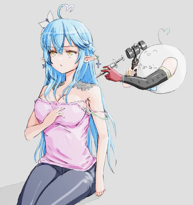 施術っていうか もはや施工 #LamyArt 