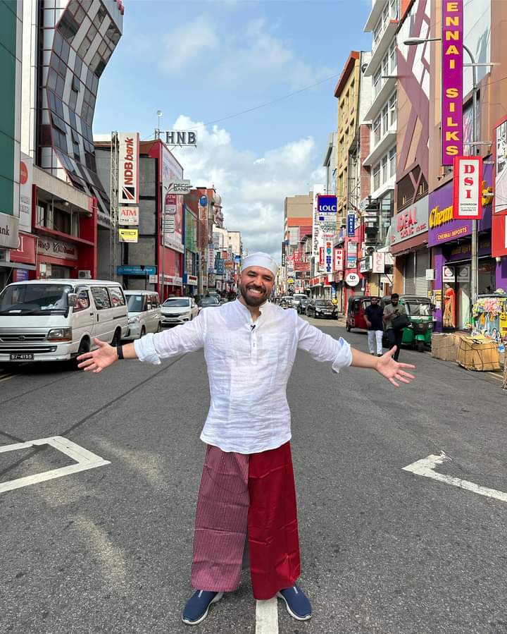 TRAVELLER : Welcoming Famous UAE YouTuber Khalid Al Ameri visited Sri Lanka for the first time. He got 2.15 Million followers on YouTube. And I'm sure he would have enjoyed the Aluth Kade sessions and other spots! #G8 #YouTuber #KhalidAlAmeri #DubaiYouTuber #Colombo #SriLanka
