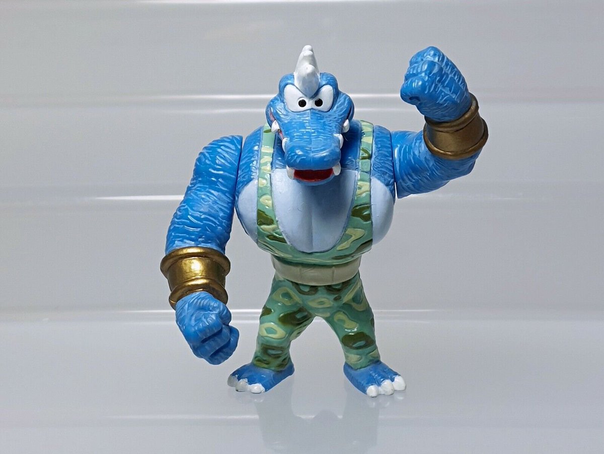bluepoodle7's tweet image. #DonkeyKong #Krusha #RareMerch
Thinking about these Donkey Kong Krusha figures.
 I always liked his design since he felt like the only character in the show that felt on model. 
ebay.com/sch/i.html?_fr…