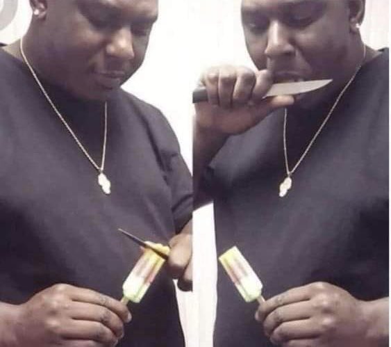 Эрэгтэй хүмүүсийн дэргэд мөсөн зайрмаг идэхээс санаа зовоод байвал ингээд сайхан огтлоод идчиж байгаарай..;)