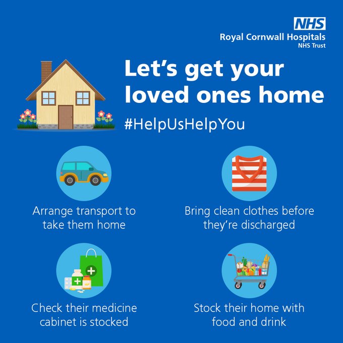 Got a loved one in hospital who's ready to leave? Please help us get them home in time for lunch to enjoy the sun.

To help you support someone in their own home or yours, ask a nurse in charge on the ward about fast access one-off grants.

🔗 cios.icb.nhs.uk/help-us/