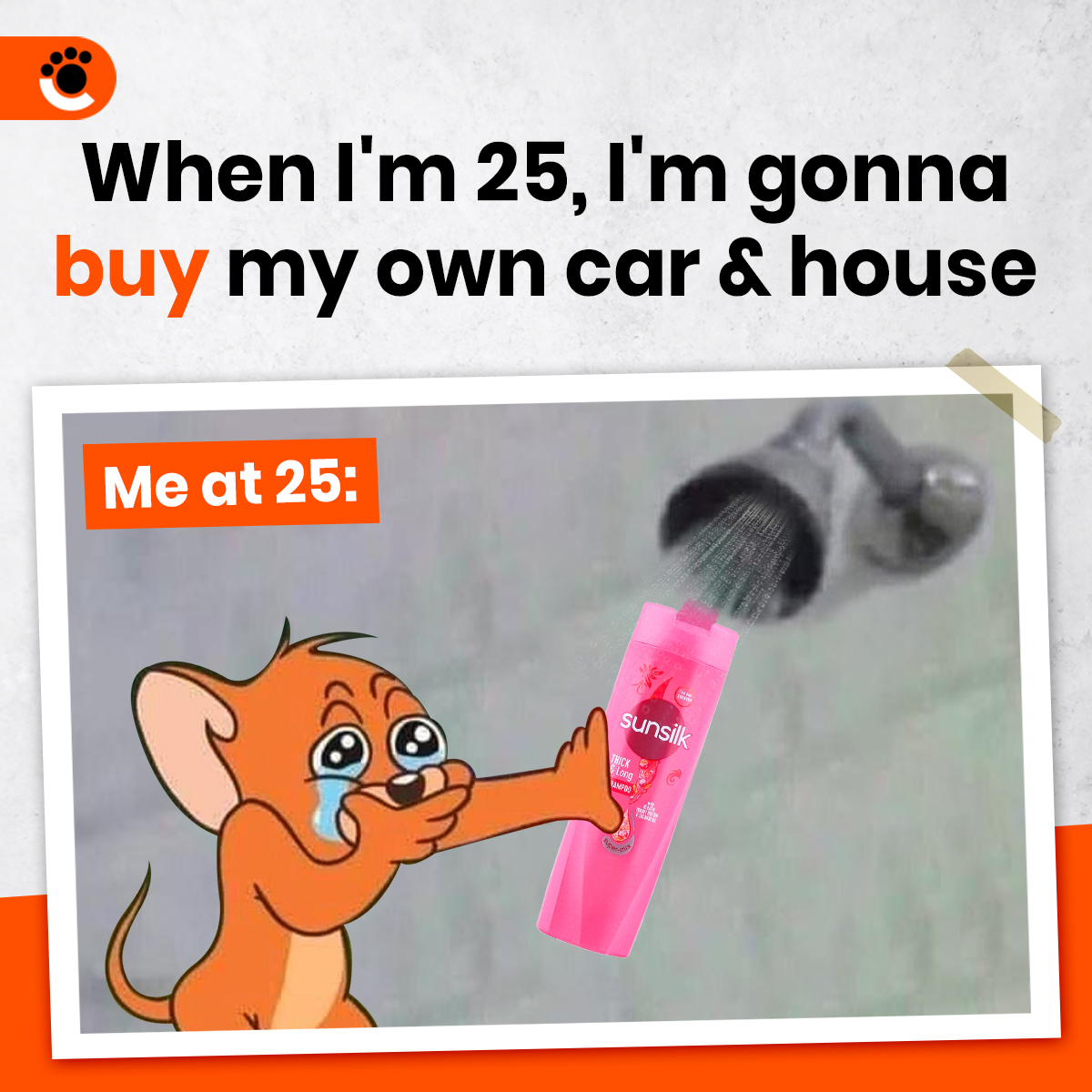 What will you do at 25? 🤔 🤔

#memes #memelord #memefunny #memesdaily #fun #funny #funtimes #funfacts #funnymemes #jerry #Sunsilk #onlinedelivery #doorstep #grocerydelivery #grocery #food #pharma #lahore #islamabad #rawalpindi #ecommerce #gamifiedecommerce #cmore #cheetay