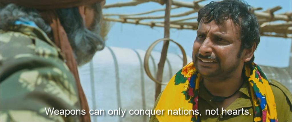 Favourite quote from the film. I made a list of my favourite films from the 2010s and it included Filmistaan. It's an underrated gem.

(3/3)