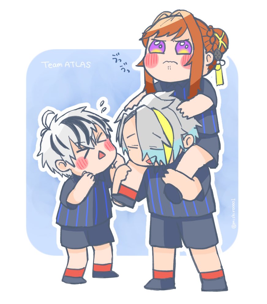 mishiroooo1's tweet image. 悔しさをバネに…ね！！
#アトラスまみむめも
#漢気名画 #アートもこ #漆黒の水鏡