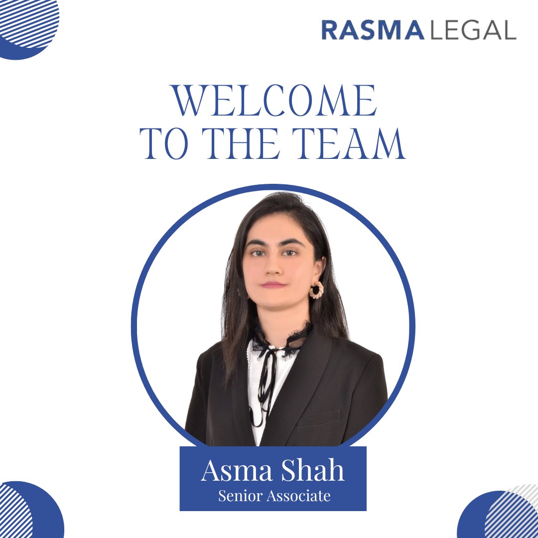 RasmaLegal's tweet photo. We are delighted to welcome Asma Shah, an experienced corporate lawyer with a strong jurisdictional knowledge of UAE to our esteemed private practice team!

#welcometotheteam #newmembers #corporatelawyer #legalexpert #transactionallaw #corporatelaw #UAE https://t.co/bcs0yGxQJi