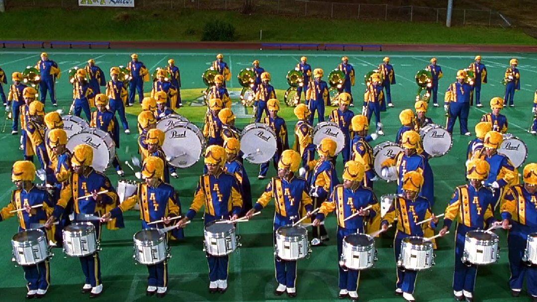 #Bales2023FilmChallenge 
June 6: Movie Takes Place at a University
Drumline