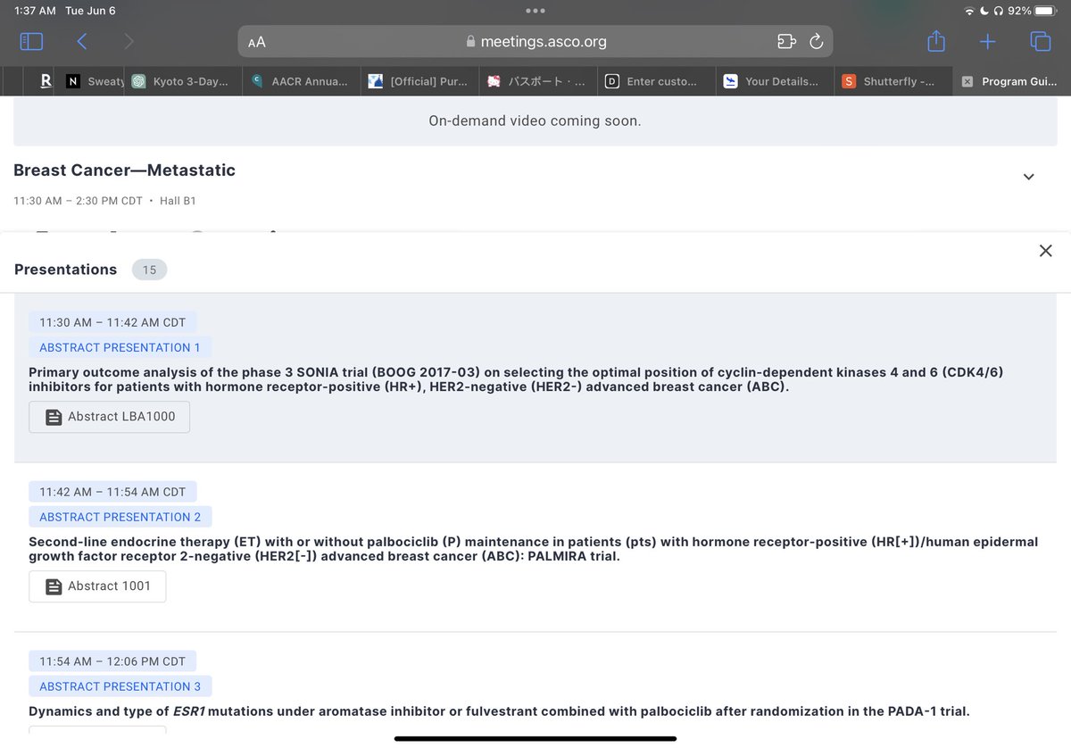 So glad to see practice changing trials at ASCO! More options for many patients. 🎉